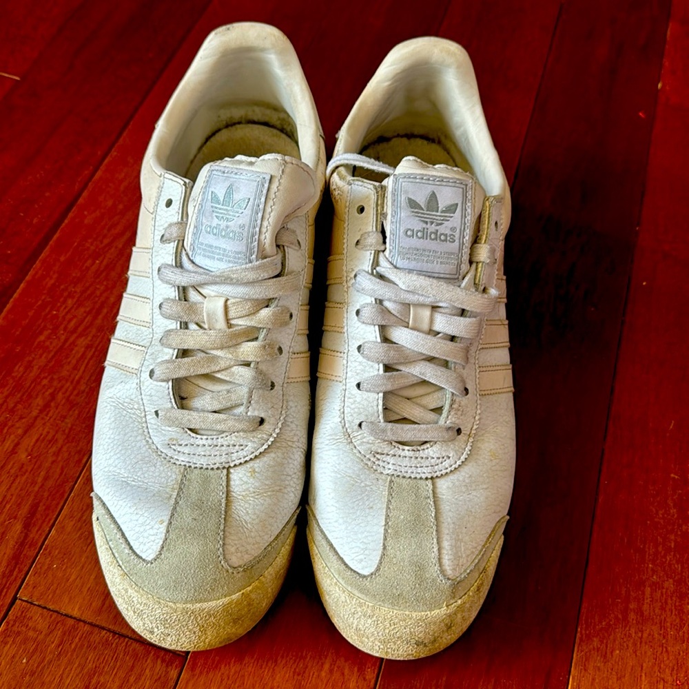 Adidas Samoa shoes. White. Mens size 11